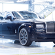 This is the final Phantom VII, a long-wheelbase version in deep Velvet Blue. Pretty, isn’t it?